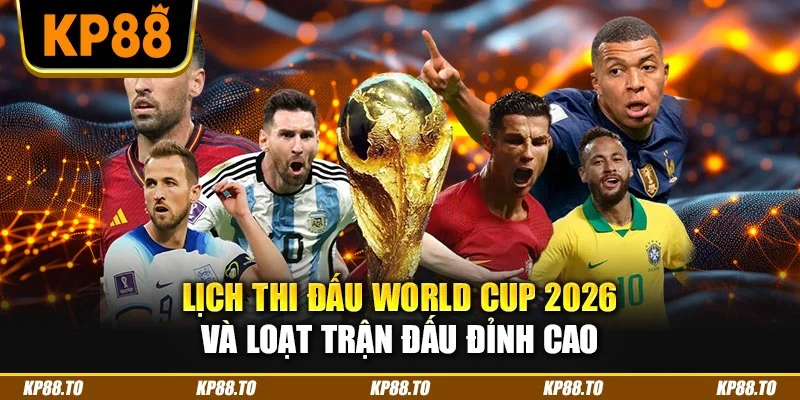 Lịch thi đấu World Cup 2026