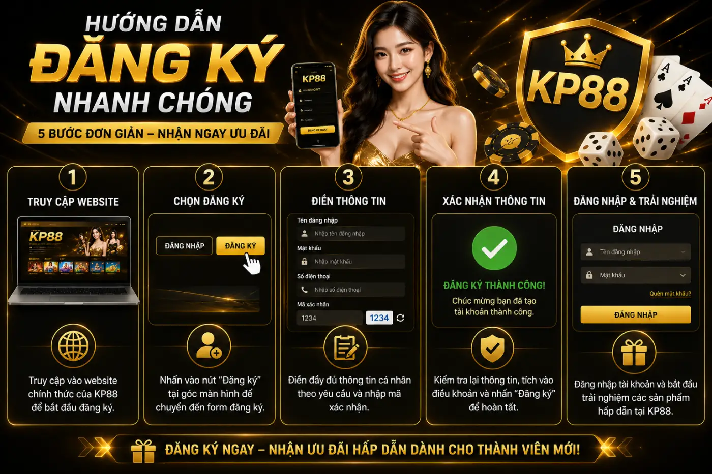 Đăng ký tại KP88